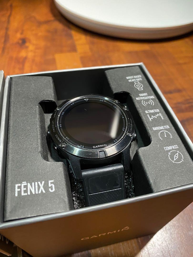 Garmin fenix 5 best sale display