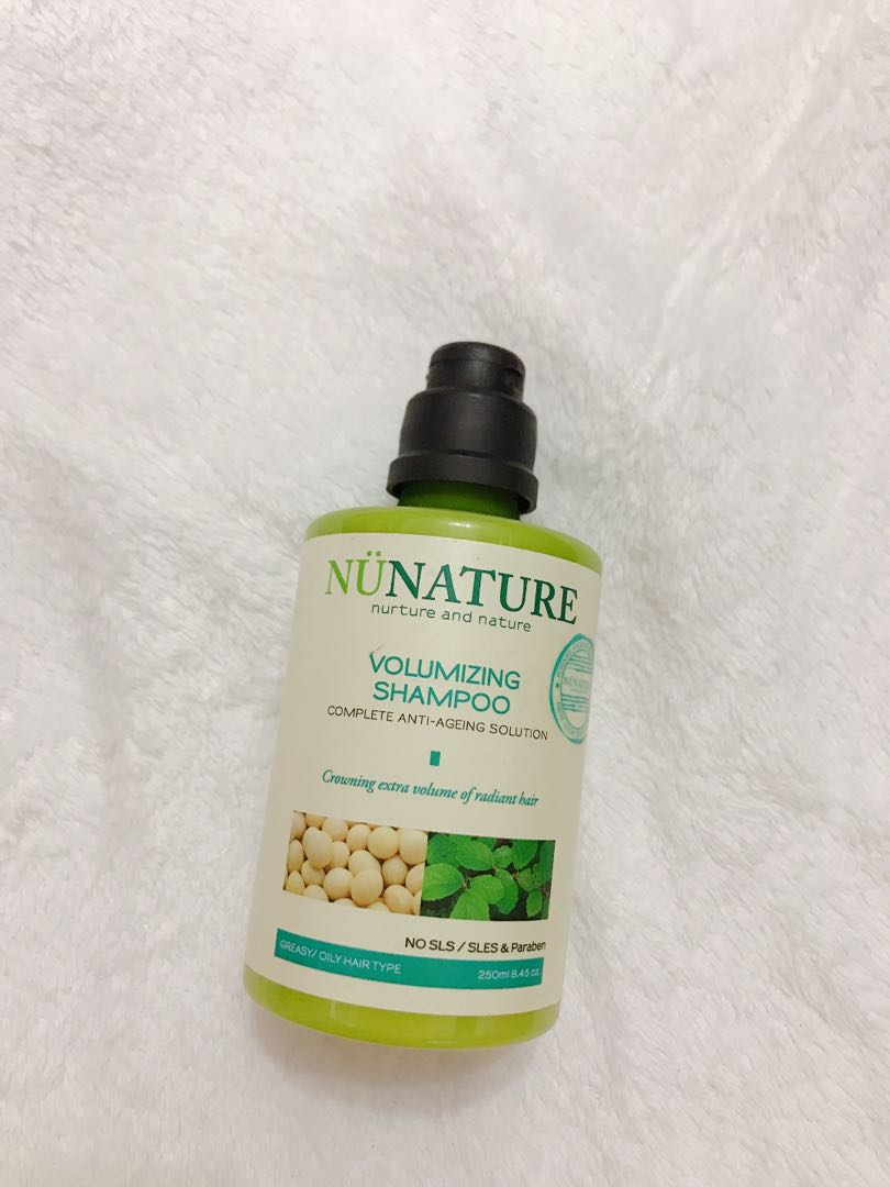 Hair Shampoo Nu Nature Volumizing Shampooo Health Beauty Skin Bath Body On Carousell