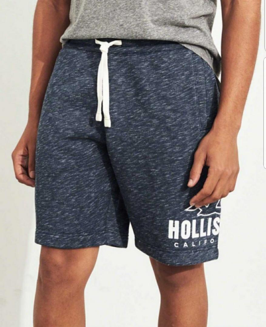 Hollister fleece shorts sales mens