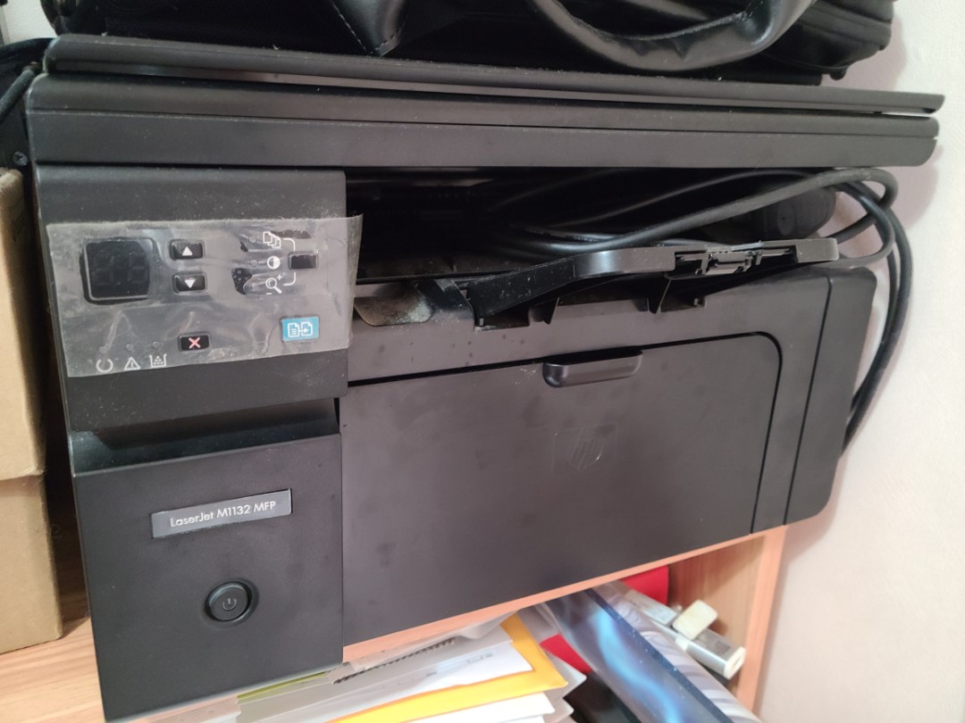 HP LaserJet Pro M1132 MFP 激光 多功能 印表機 打印機 掃描器, 電腦＆科技, 打印機及影印機 - Carousell