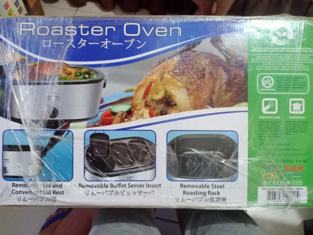 IMARFLEX ROASTER OVEN BRAND NEW (Category: Ovens & Toasters) located in Manila. Submitted by the.alley (Listing ID 1052714881, Image 2). Description: BRAND NEW COOKS UP TO 24 LBS TURKEY🐔 OUTDOOR OR INDOOR PWEDE RFS: STOCK ON MY ROOM.