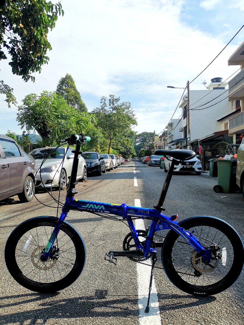 java pro 5 folding bike