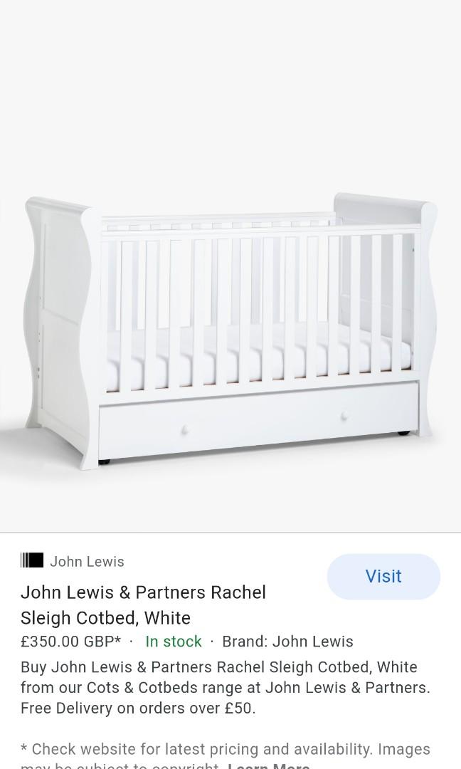 John lewis rachel cot hot sale bed