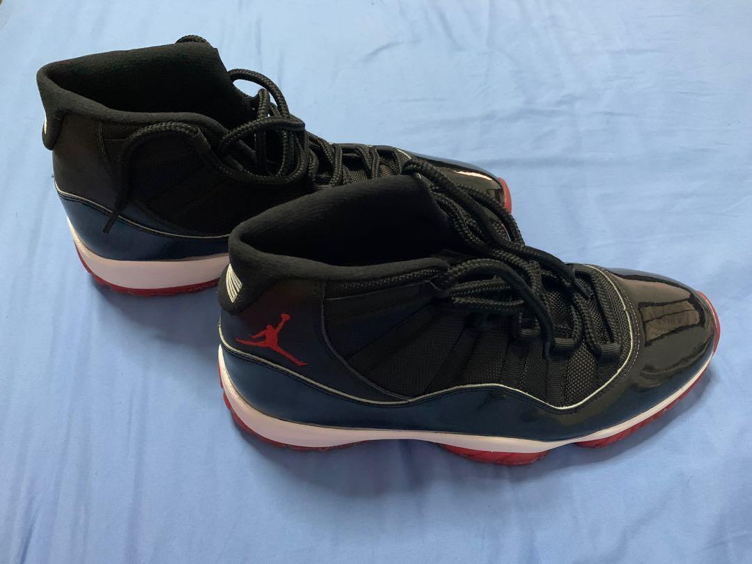 Jordan 11 breds 2019 release, Men's Fashion, Footwear, Sneakers on Carousell