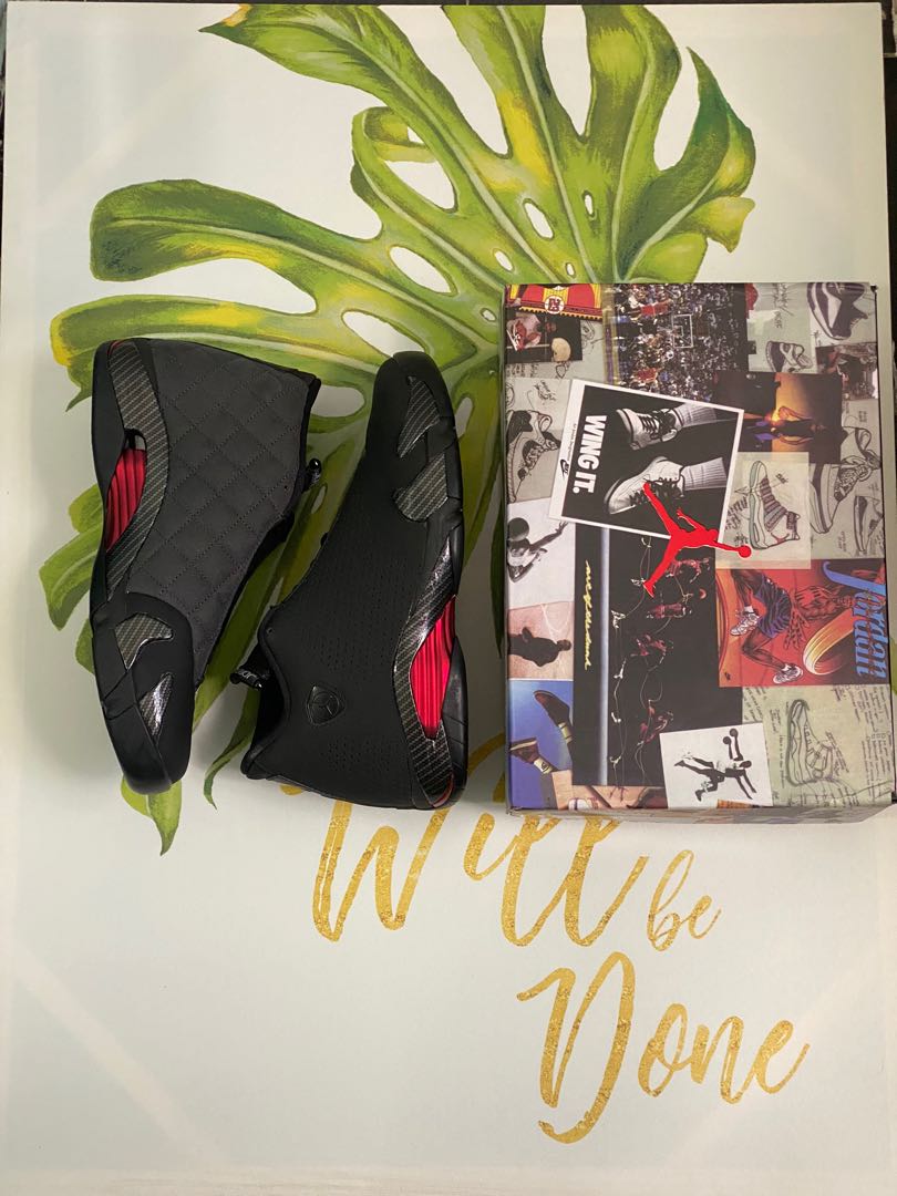 ferrari jordan 14 black