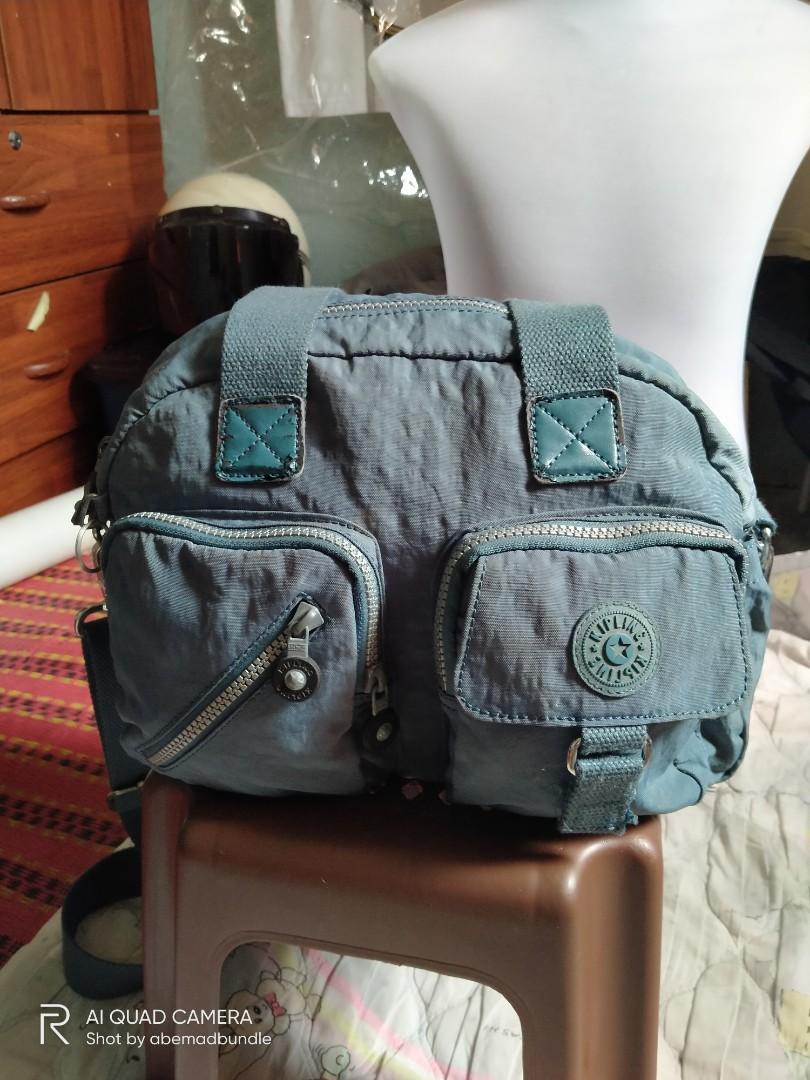 Kipling mini duffle with sling, Men's Fashion, Bags, Sling Bags on