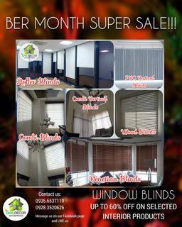 Korean Window Blinds, Curtain, Wallpaper, PVC Folding Door, Office Partition, Customized Furniture, Stamped Concrete