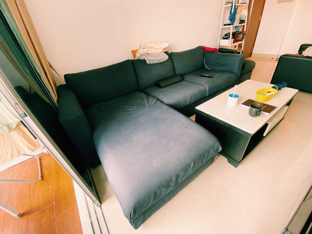 L Shape Sofa Chaise Longue IKEA VIMLE Furniture Home Living