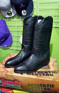 Laredo Black Deertan 13" Cowboy Boots