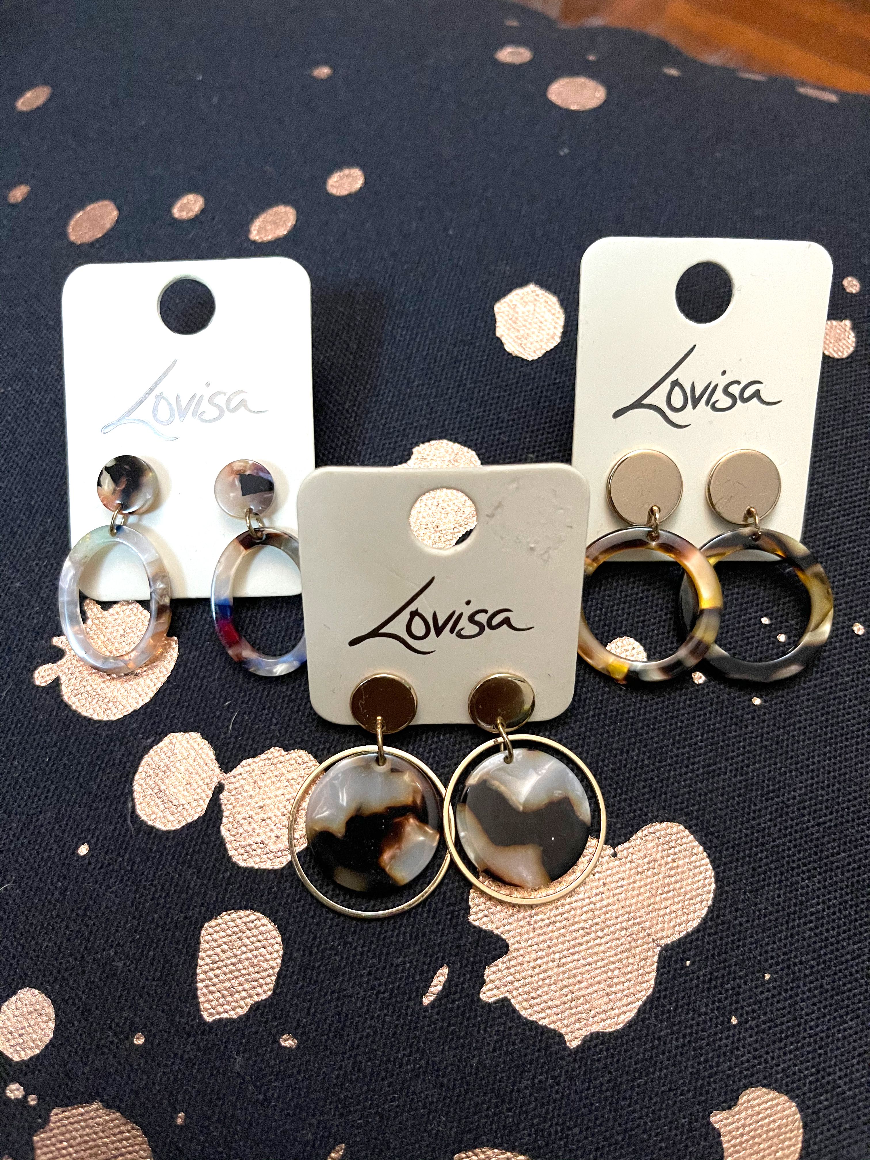 Tortoise shell clearance earrings lovisa