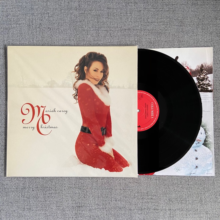 Mariah Carey ‎– Merry Christmas Vinyl LP (First Pressing 1994