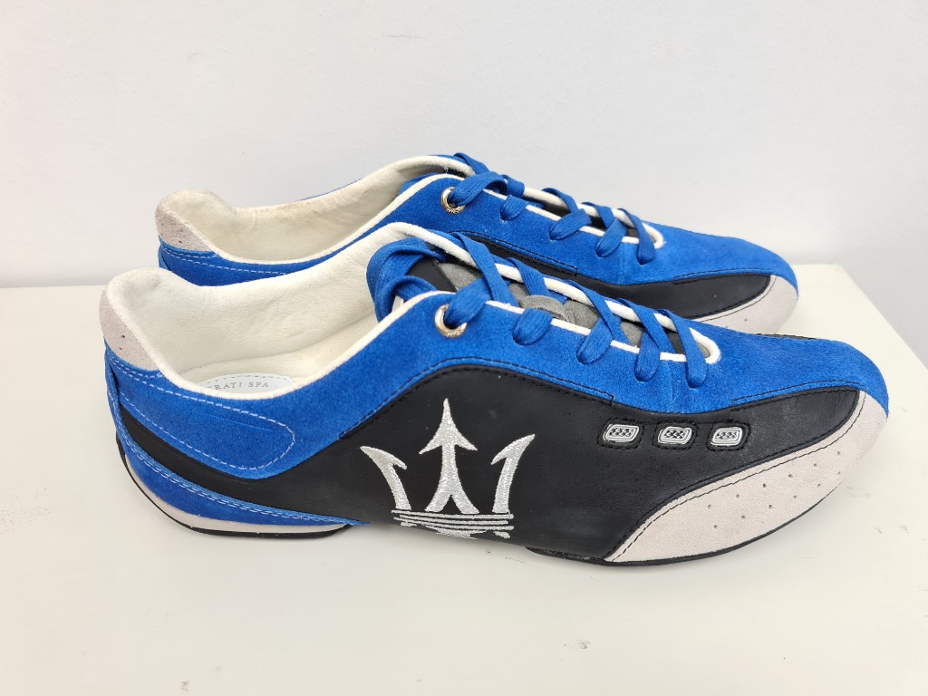 Maserati -Sneakers MC4040 Black/Blue 43, Men's Fashion, Footwear, Dress ...