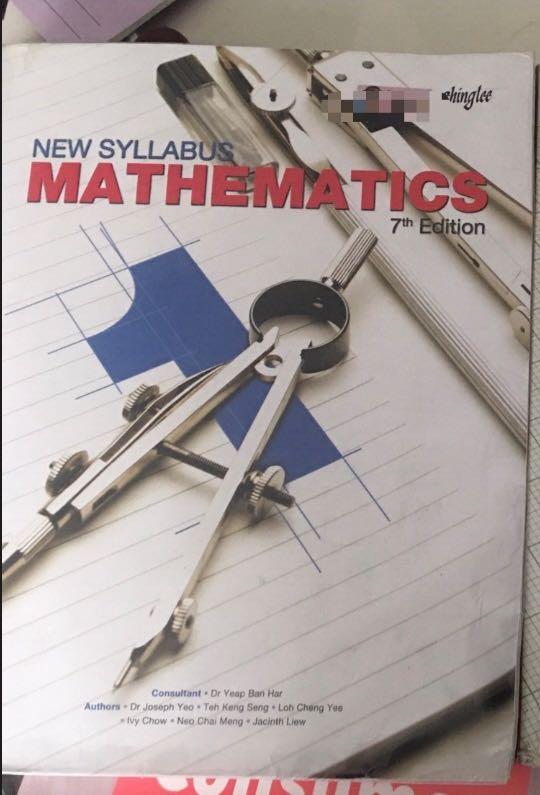 Mathematics Textbook secondary 1, Hobbies & Toys, Books & Magazines ...