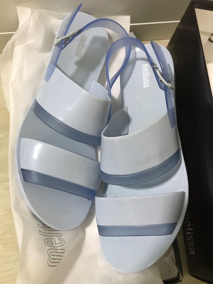 Melissa Quartz Sandals Blue Women s Fashion Footwear Sandals