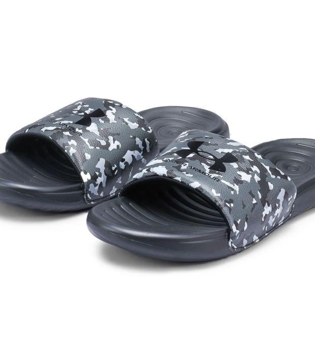 Men s UA Under Armour Ansa Camo Slides US 9