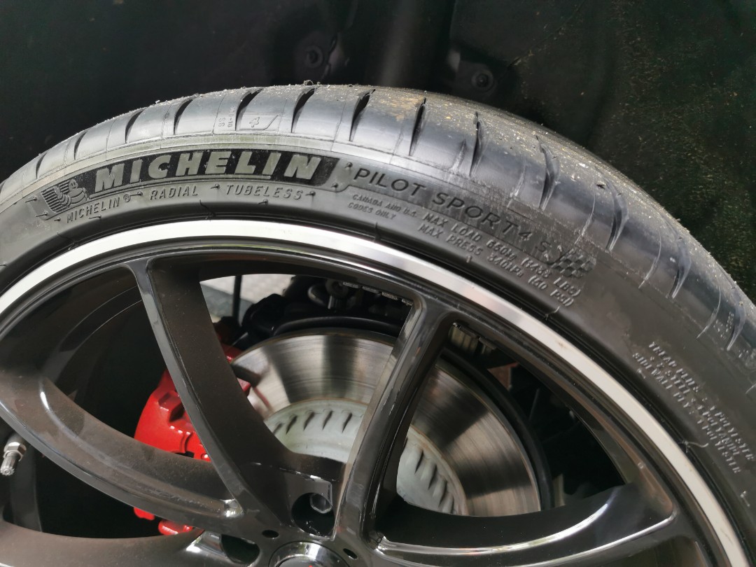 265/30/19 DOT20 Michelin Pilot Sport 4 S. - 2 pc, Car Accessories, Tyres   Rims on Carousell
