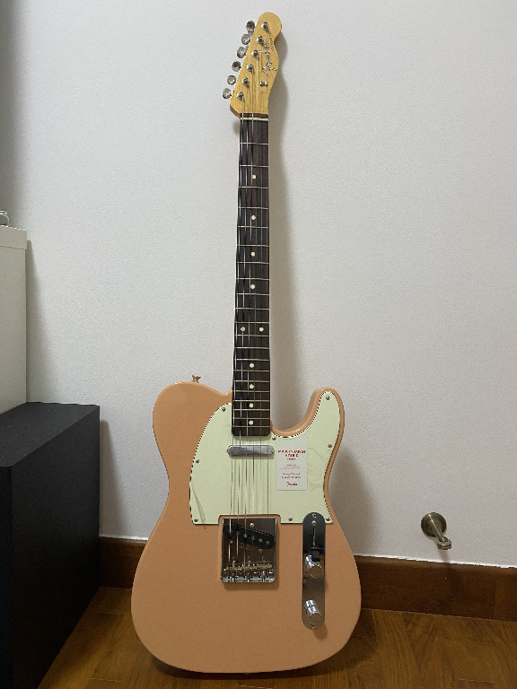 MIJ Flamingo Pink Fender Telecaster Hybrid Hobbies Toys Music
