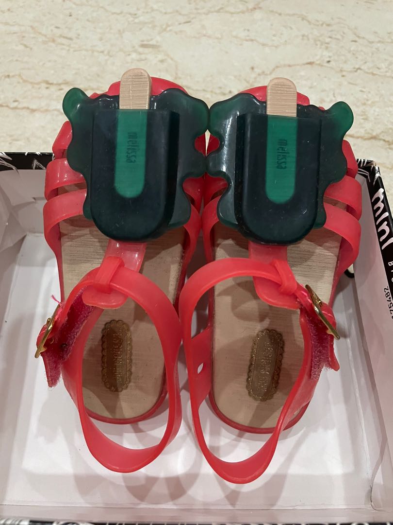 Mini melissa shop popsicle sandals