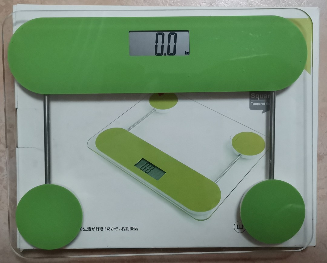 Miniso Body weigh scale, Health & Nutrition, Health Monitors