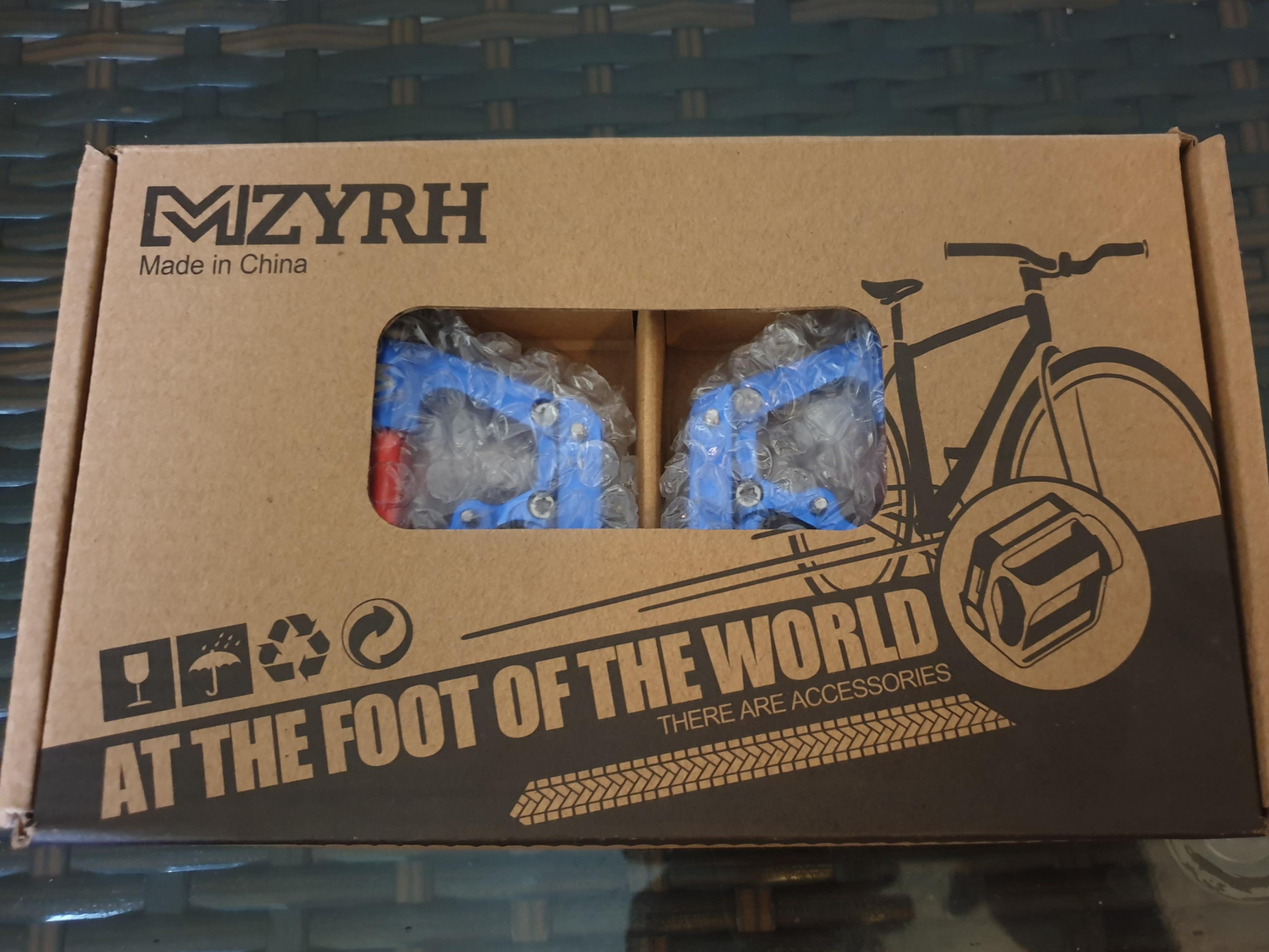 Mountain Bike Pedals MZYRH 3 bearing aluminum pedals Sports