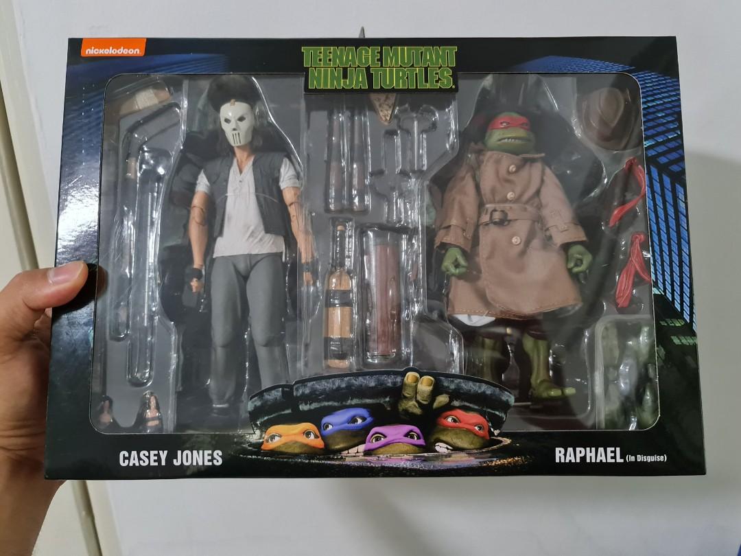 neca tmnt casey jones and raphael