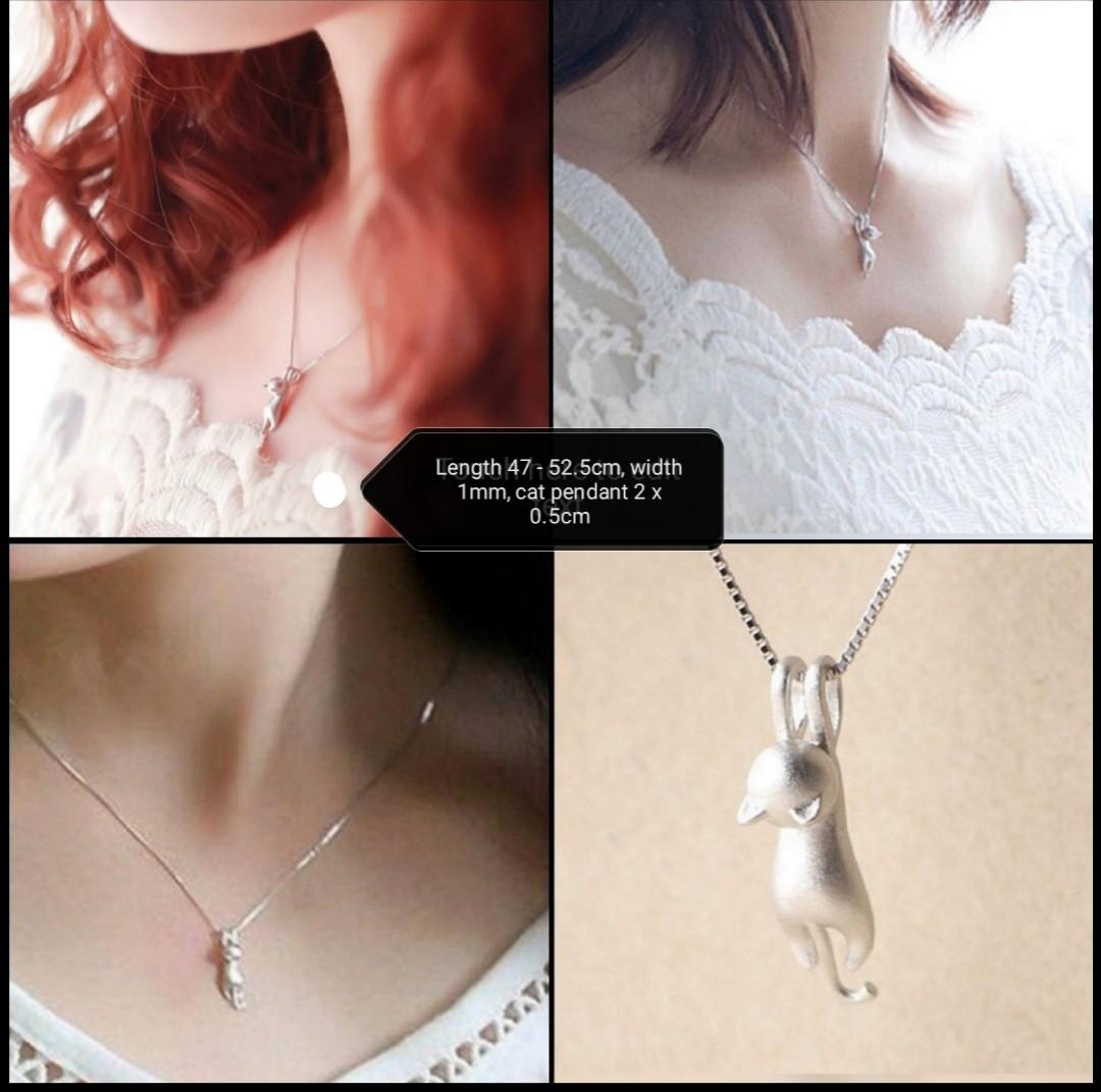 Necklaces (Category: Necklaces) located in Singapore. Submitted by geniebeads (Listing ID 1052607289, Image 9). Description: Different necklaces at different prices 🎶 1)K-wave silver Cuban n thin necklace w pearl, striking contrast beauty @$15 📢2) crystal bracelet @$8😘 beautiful n affordable, wrist up to 15cm Bracelet showcase a 2 layered crystal embedded centrepiece w snake clasp 🎶 3)Lovely cube pendant on fine silver box chain @$11, cube pe