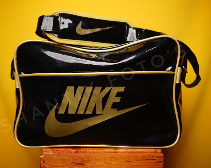 nike patent leather bag