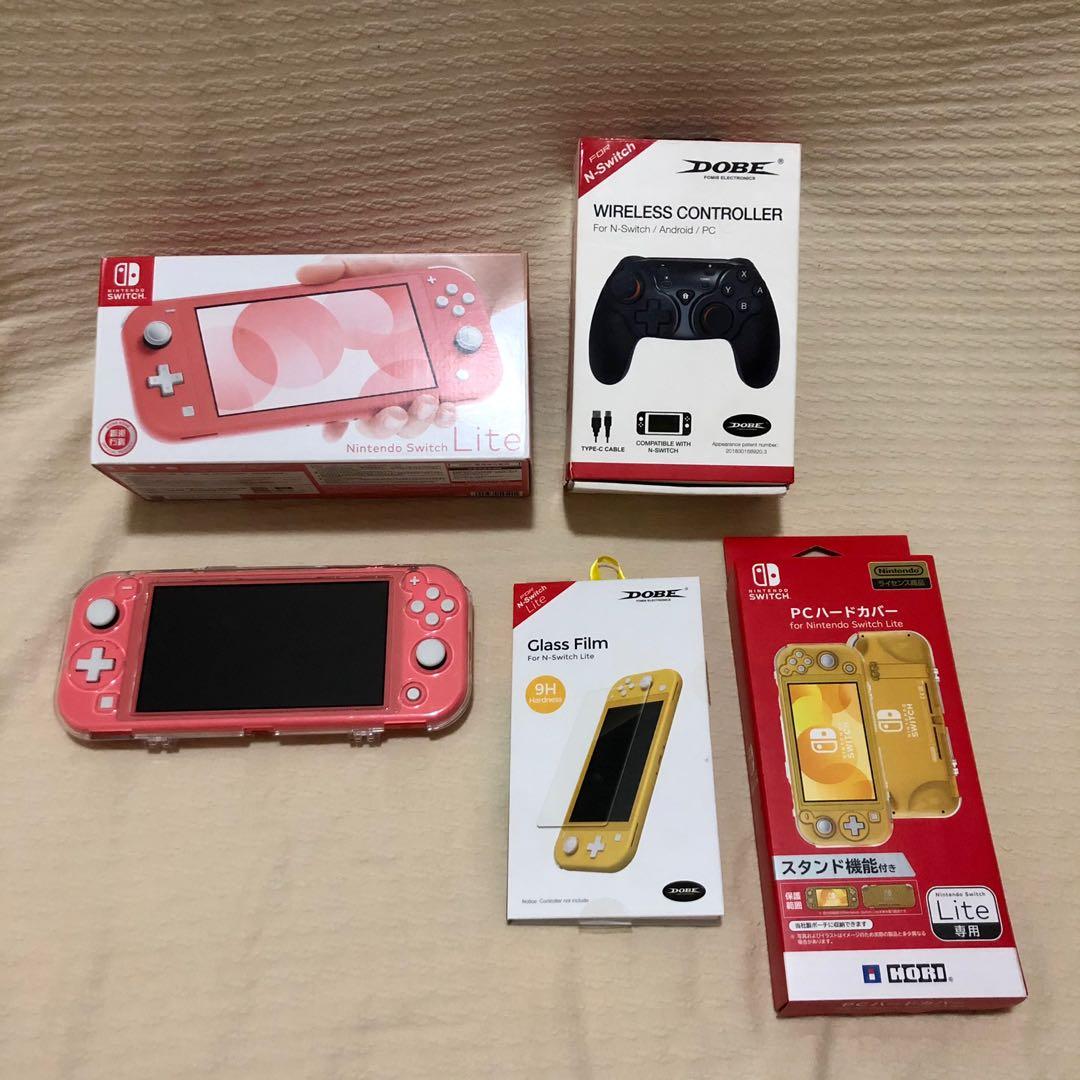 nintendo switch lite coral sale
