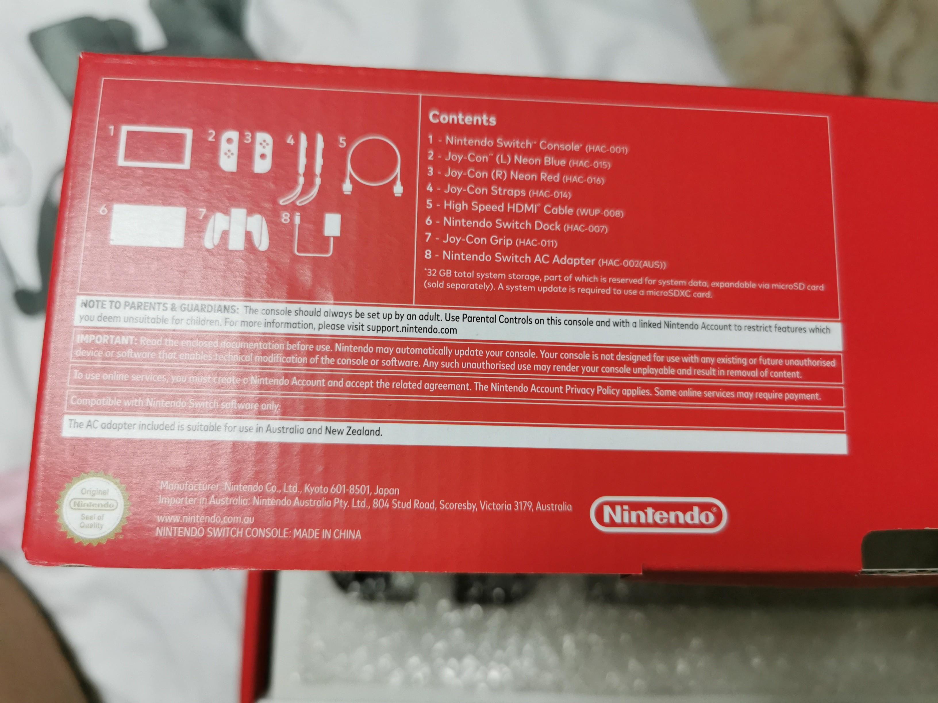 Nintendo Switch with 5 years Qishan Warranty, Video Video Games, on Carousell