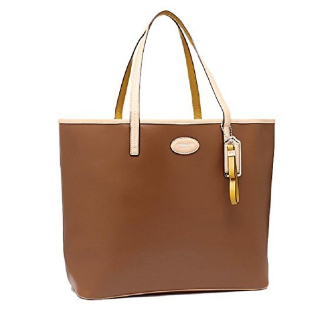 COACH Park Metro Saffiano Leather Large Tote Bag