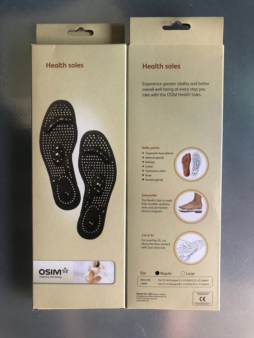 OSIM Health Soles, Health & Nutrition, Massage Devices on Carousell