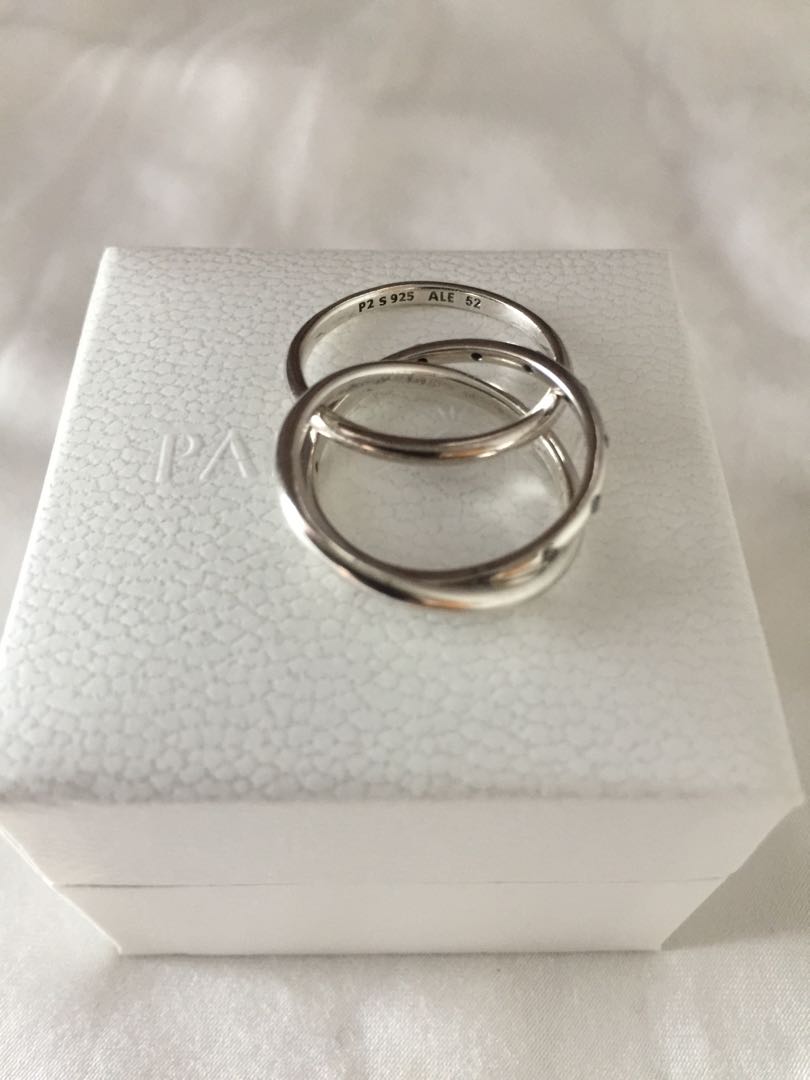 Pandora swirling symmetry ring new arrivals