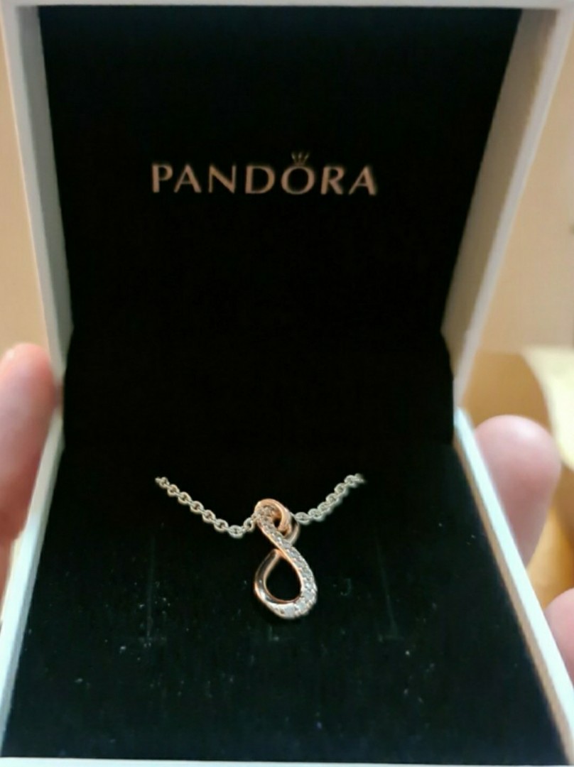 Sparkling Infinity Collier Necklace 