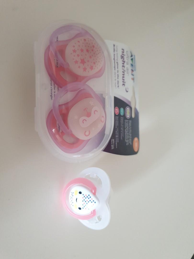 Philips Avent Pacifier (glow in the dark), Babies & Kids, Nursing