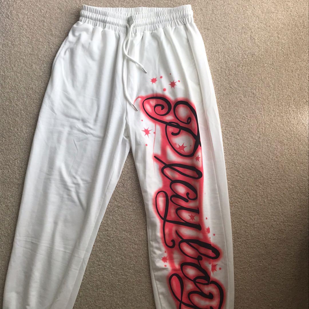 Playboy sweatpants shein clearance