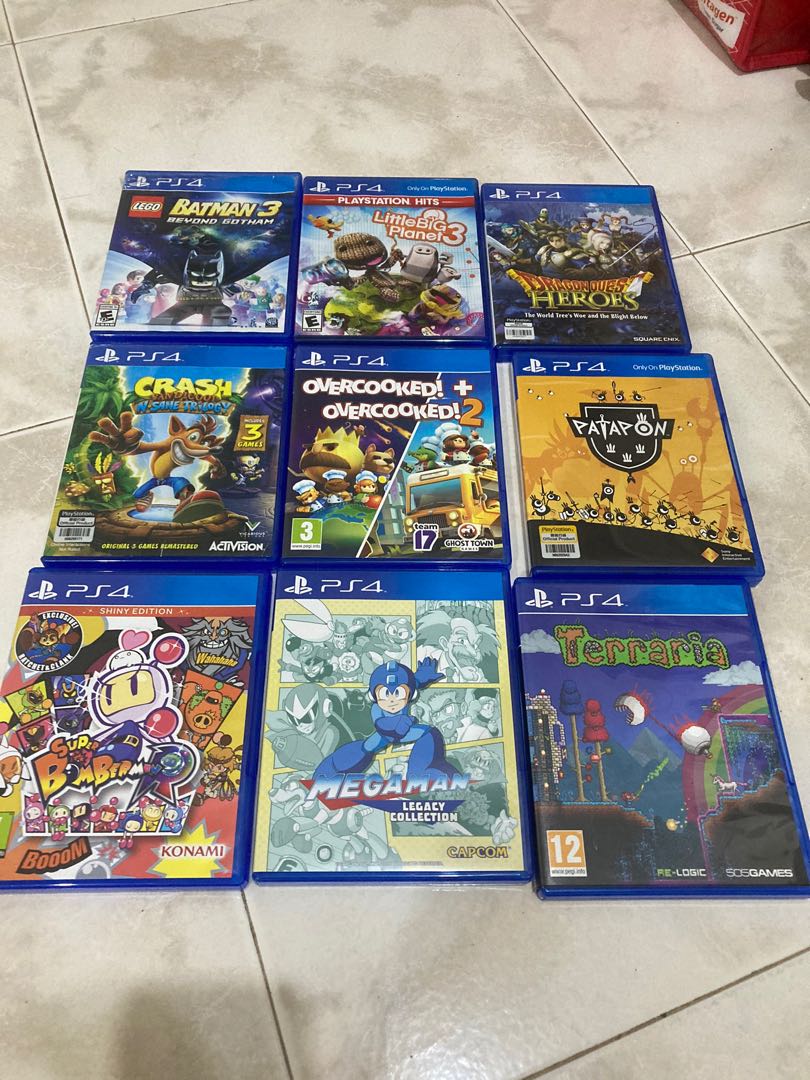 Ps4 Games For Kids Various Title Video Gaming Video Games Playstation On Carousell