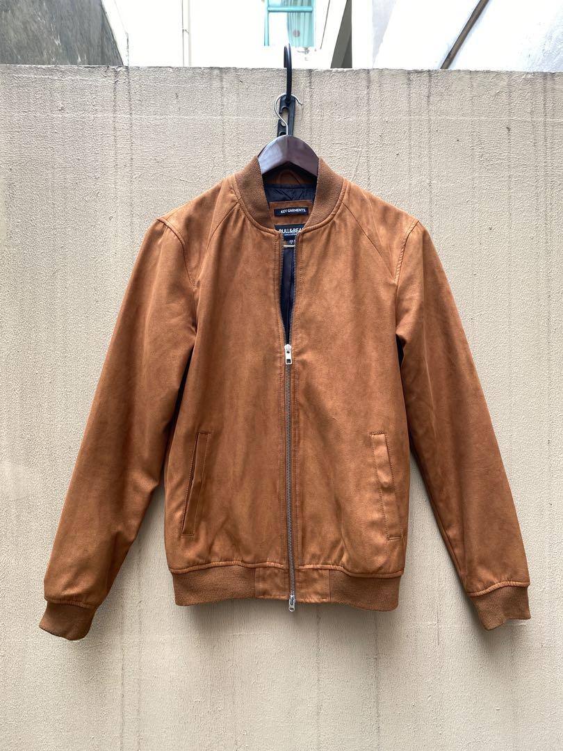 Pull \u0026 Bear - Brown Jacket - Small, Men 