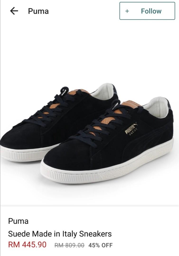 Puma suede made in hot sale italy