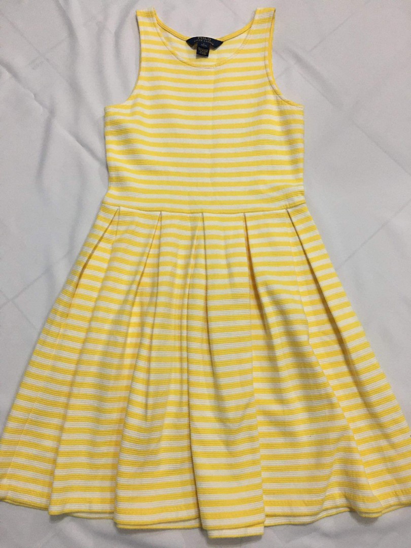 yellow ralph lauren dress