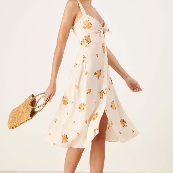 Reformation frankfort dress hotsell