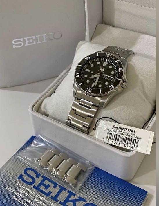 Seiko snzf17 store ceramic bezel