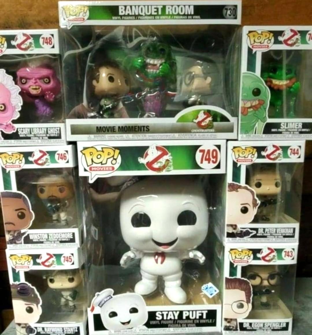 ghostbusters funko pop set