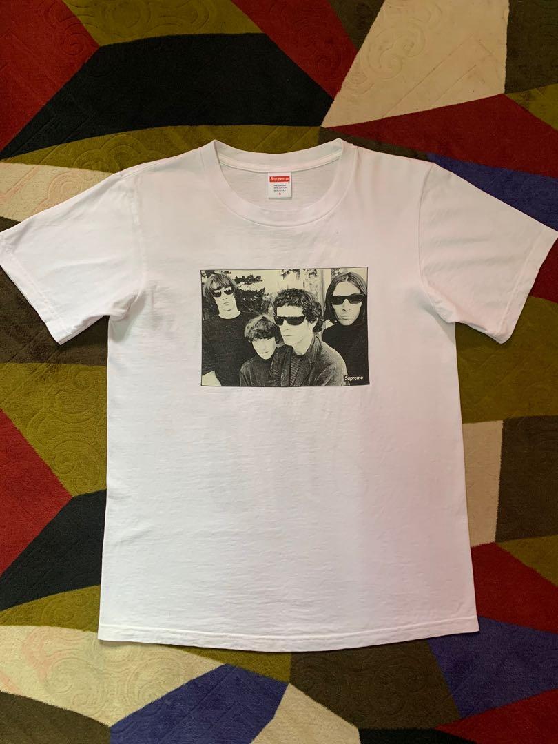 Supreme The Velvet Underground Tee White, Men's Fashion, Tops