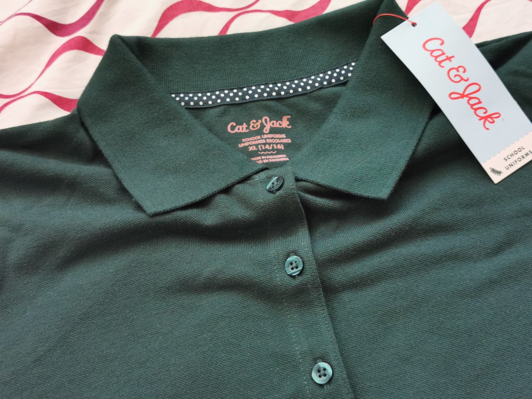 TARGET CAT JACK POLO SHIRT dark green Babies Kids Babies