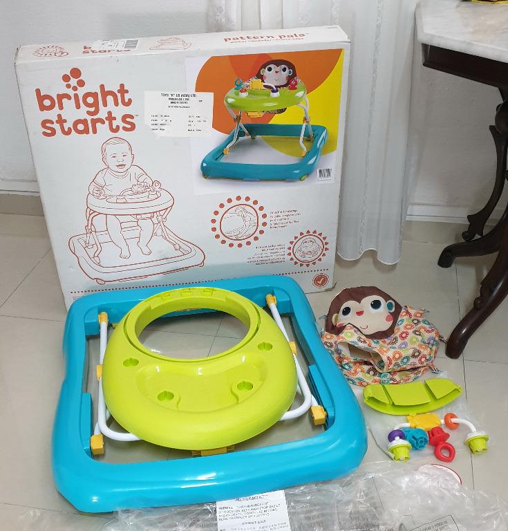 Bright starts pattern pals baby walker outlet