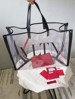 Valentino Transparent Tote Bag