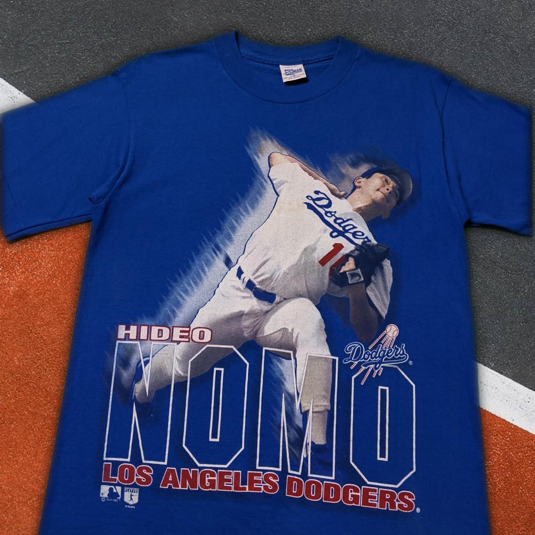 Vintage Nike - Hideo Nomo, L.A. Dodgers #16 Deadstock T-Shirt 1990s Large –  Vintage Club Clothing