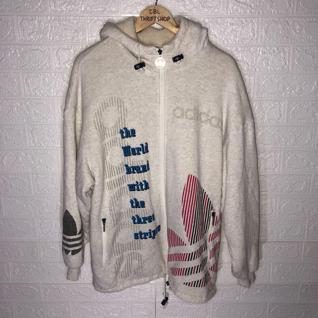 the brand with the 3 stripes hoodie