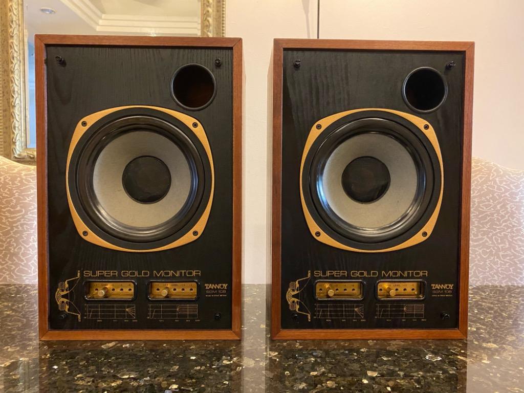 Vintage Tannoy SGM 10B Super Gold Reference Monitors, Audio, Soundbars