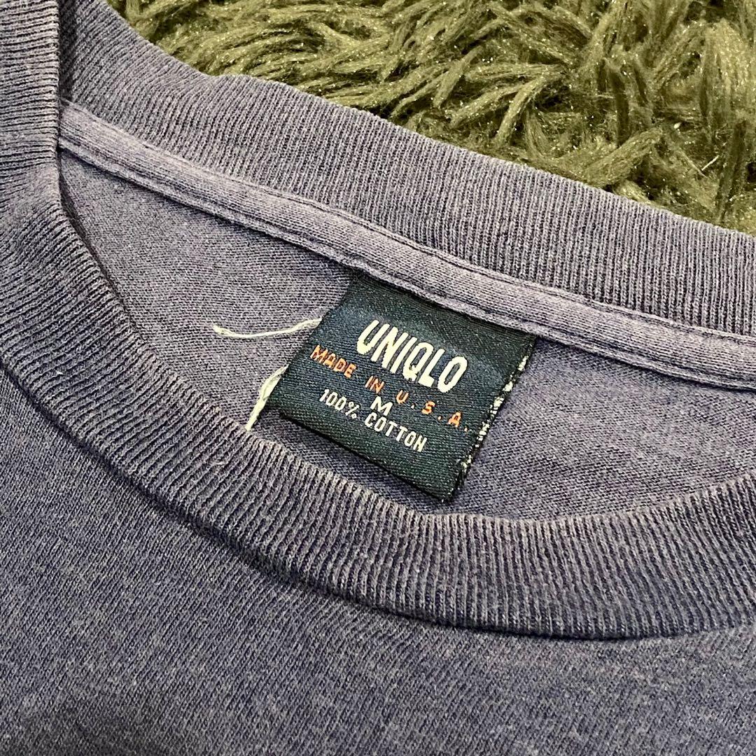 Vintage UNIQLO Tag Lama, Men's Fashion, Clothes, Tops on Carousell